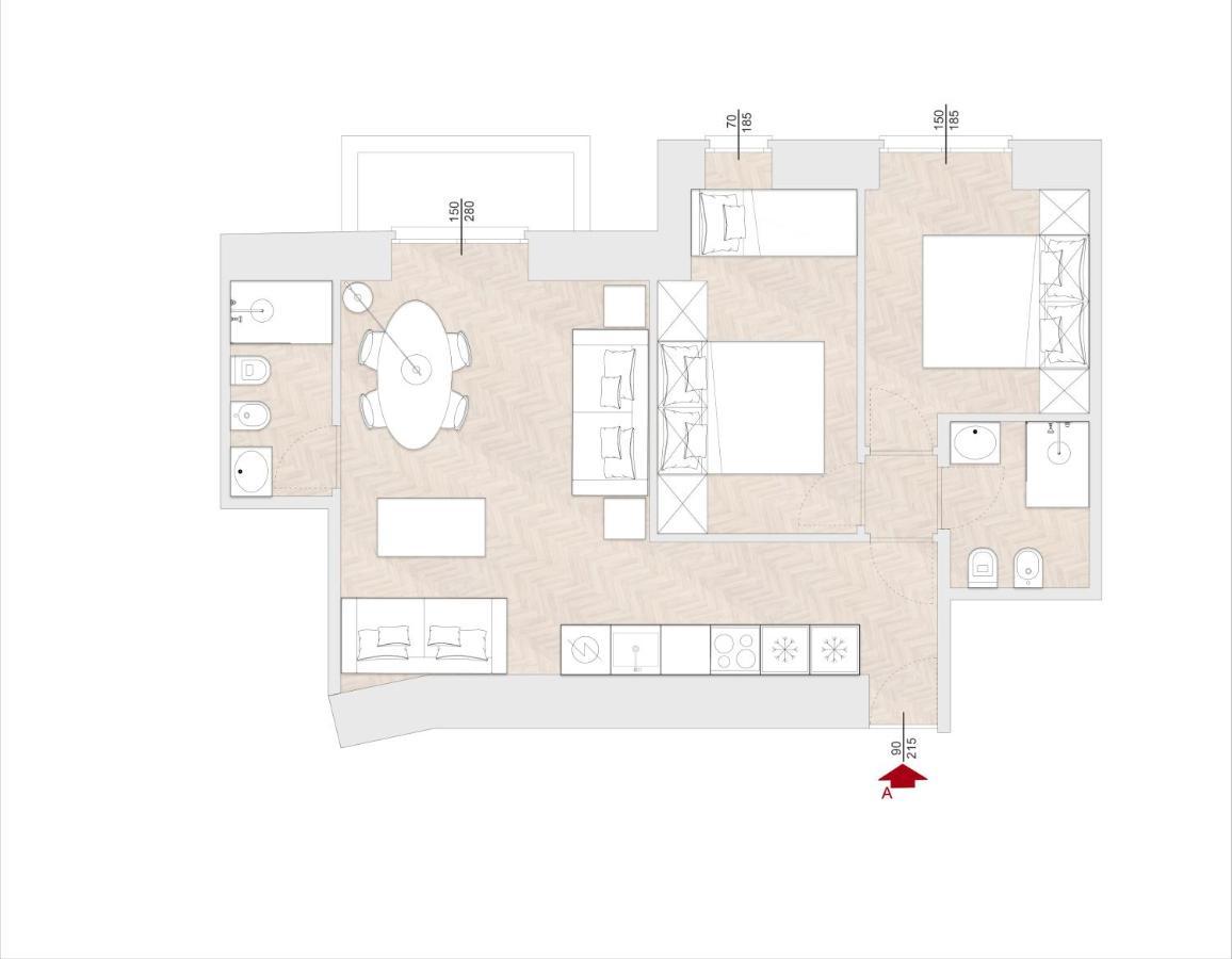 Marcora 6 V Luxury Living Apartment Milano Exterior foto